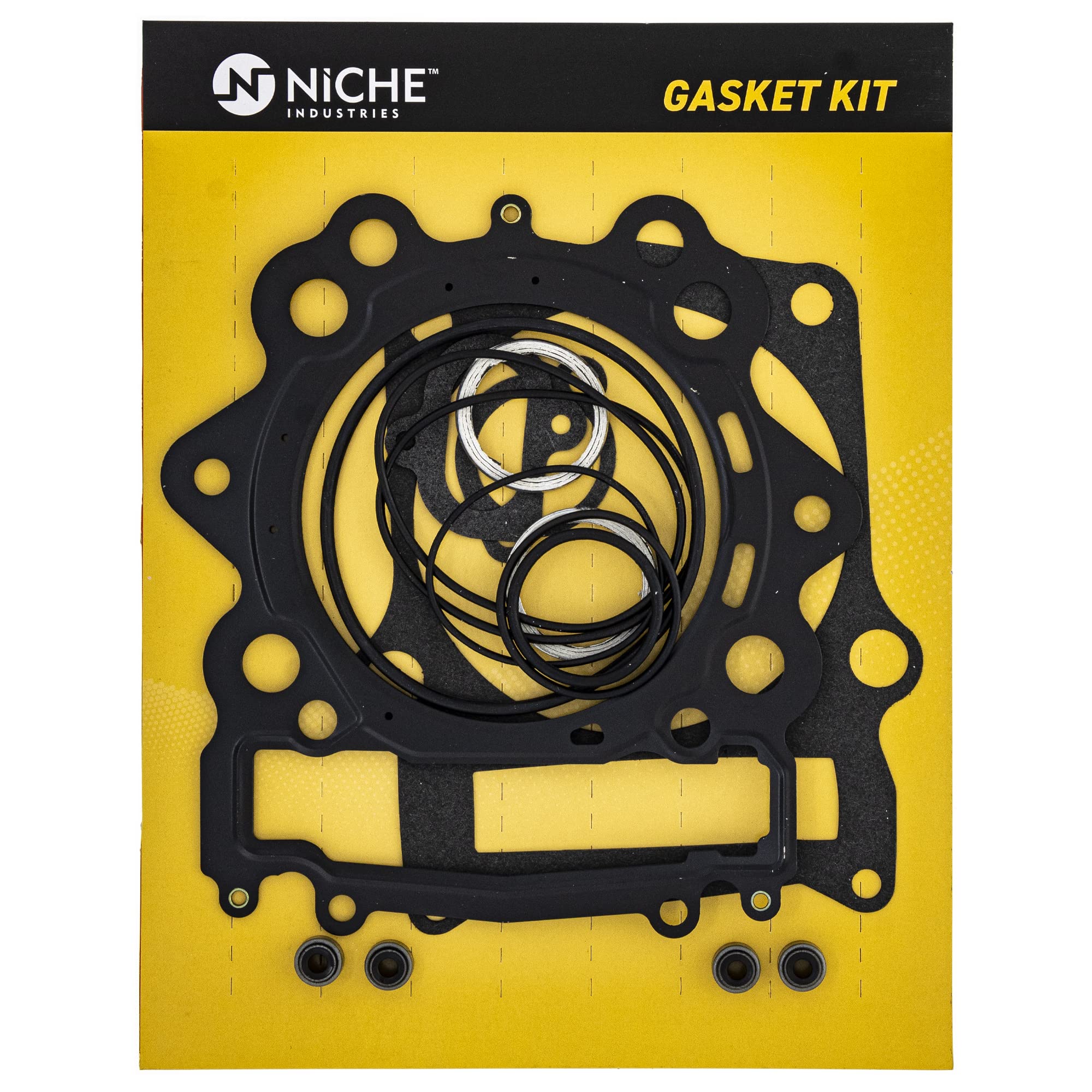 NICHE Big Bore Cylinder Head Base Gasket Kit for Yamaha Grizzly Kodiak Rhino Viking Raptor 700 3B4-11181 1S3-11351